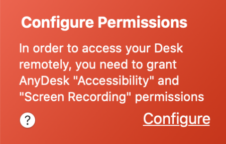 macOS permission request